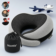 CloudNest® Travel Pillow Light Gray